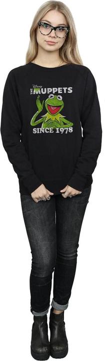 Actual product image Disney Womens/Ladies The Muppets Kermit Since 1978 Sweatshirt (L)