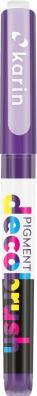 Produktbild Karin Pinselmarker Pigment Deco, 4 Stück (plum 2587U, 4 x)