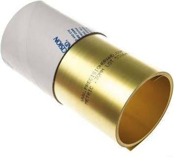 Image du produit Rs Pro Cale laiton, 0,30 mm, 150×2,5 m (2500 mm, 150 mm, 0.30 mm)