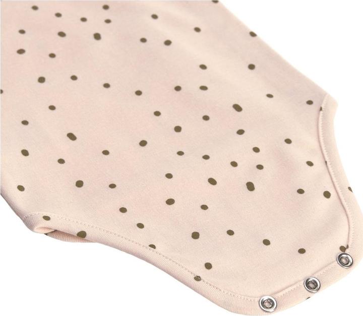 Produktbild Lässig Kurzarm-Body Speckles Olive Gr. 62/68 (62, 68)