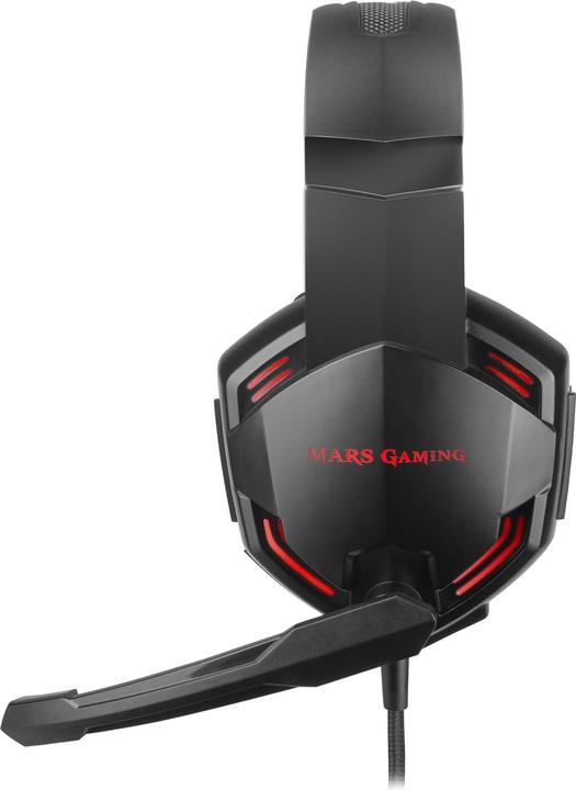 Image du produit Mars Gaming Casque Micro Gamer Mhx Pro 7.1 (Noir/Rouge) (Filaire)