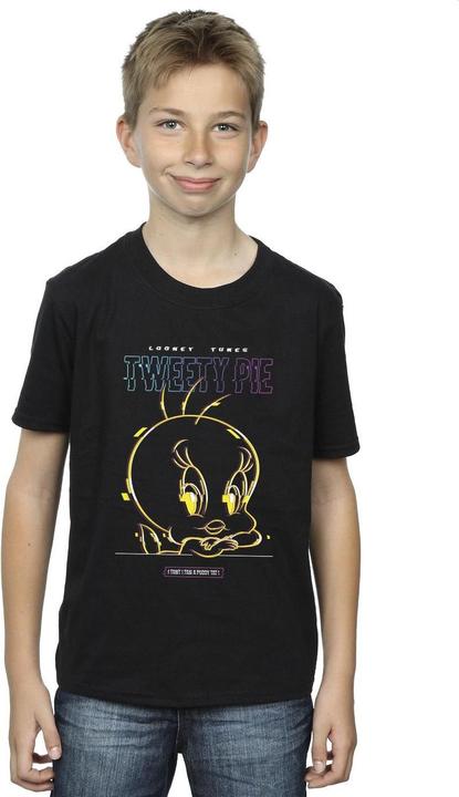 Produktbild Looney Tunes Tweety Glitch TShirt Jungen (152, 158)
