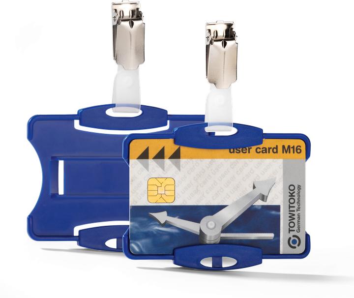 Actual product image Durable Badge holder with clip for 1 card 1 pg. à 25 pieces 811806
