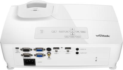 Produktbild vivitek DW284-ST - DLP-Projektor - tragbar - 3D - 3600 ANSI-Lumen - WXGA (1280 x 800) (WXGA, 3600 lm, 0.49:1)