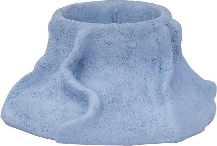 Mette Ditmer ART PIECE lava candleholder - Light blue