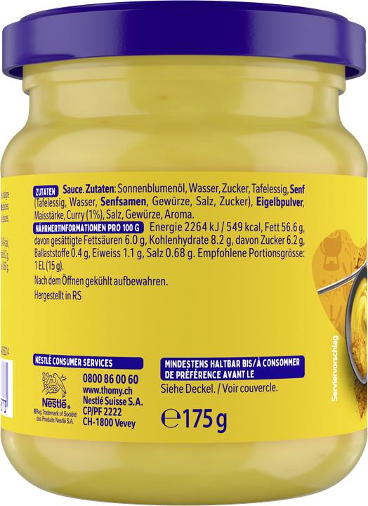 Actual product image THOMY Curry Fondue Chinoise Sauce (175 g)