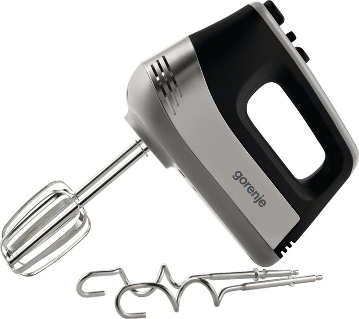 Actual product image Gorenje Hand blender, silver-black- 500 W, DC motor, 5 speed settings, turbo button, stainless steel (500 W)