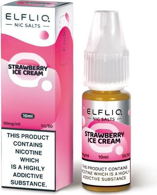 Strawberry, ice cream