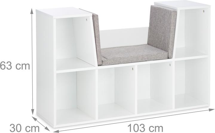 Produktbild Relaxdays Bücherregal