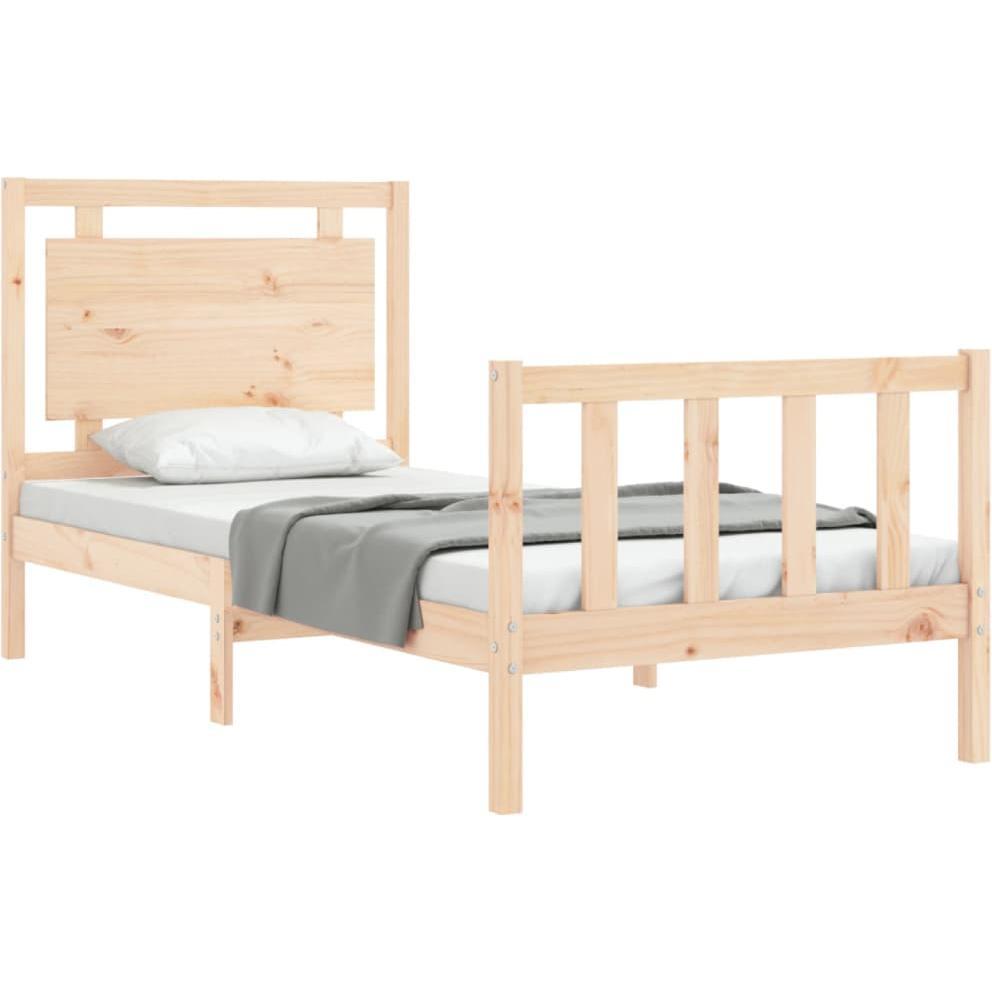 VidaXL, Bett, Adham (100 x 200 cm)