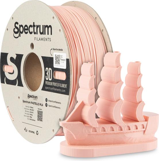 Produktbild Filament PLA Pastello pale salmon 1.0kg 1.75mm (PLA, 1.75 mm, 1000 g, Orange)