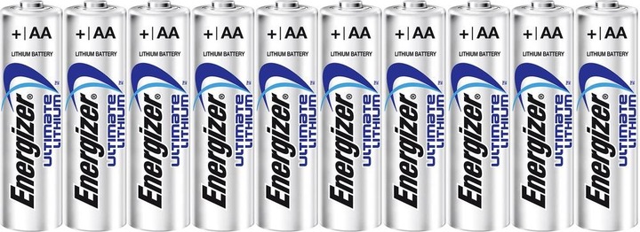 Actual product image Energizer Ultimate Lithium (10 pcs., AA, 3000 mAh)