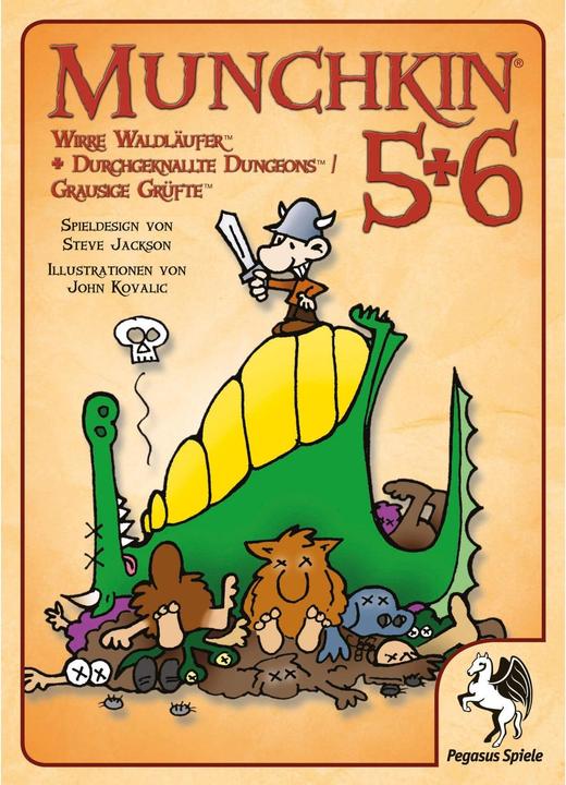 Produktbild Pegasus Munchkin 5+6+6.5 (Deutsch, 3 - 6 Spieler)