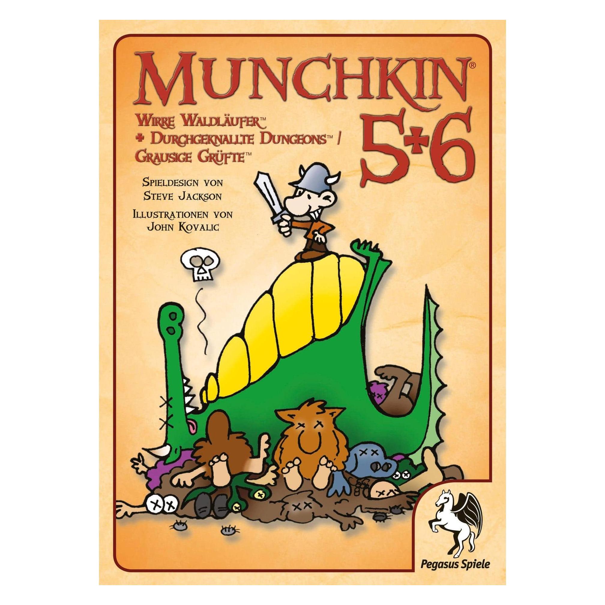 Pegasus Munchkin 5+6+6.5 (Deutsch, 3 - 6 Spieler)