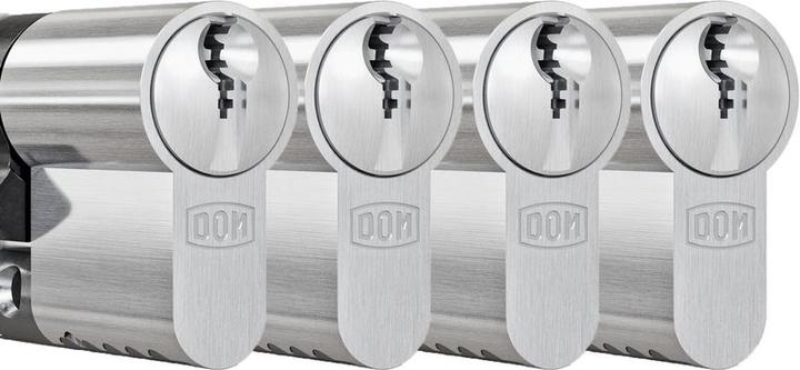 Profile cylinder Plura 30/30mm - SKG 3 stars - 4 Equal Cylinders (Profile cylinder)
