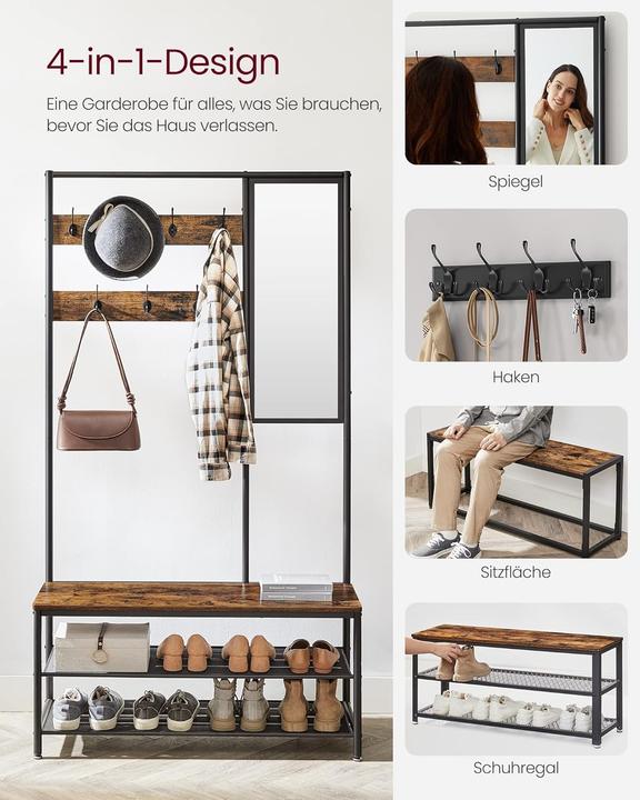 Actual product image Songmics Coat rack
