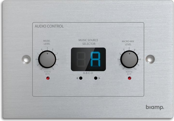 Biamp ZONE4R Remote Control for ZONE4 (Device-specific remote control)