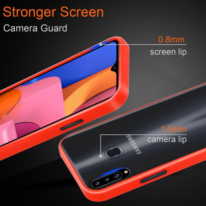 Actual product image Cadorabo Hybrid Matt Cover (Samsung Galaxy A20s)