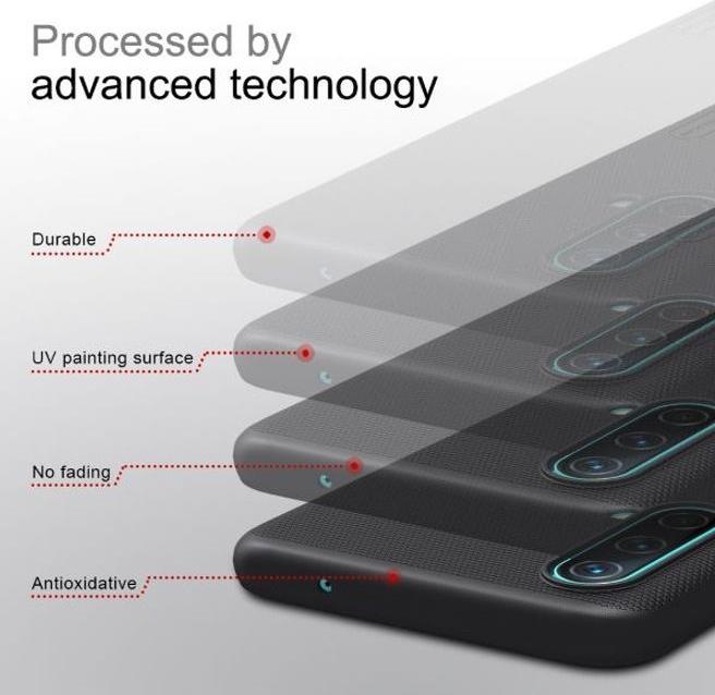 Actual product image Nillkin Super Frosted Shield Series (OnePlus North CE)