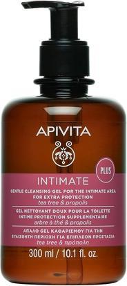 Actual product image Apivita Intimate Plus Gentle Cleansing Gel for the Intimate Area 10.1 fl.oz. (10.10 ml, Intimate gel)