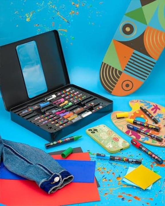 Immagine prodotto Posca Lattina di metallo Colori Pop - (401535) (20 x)