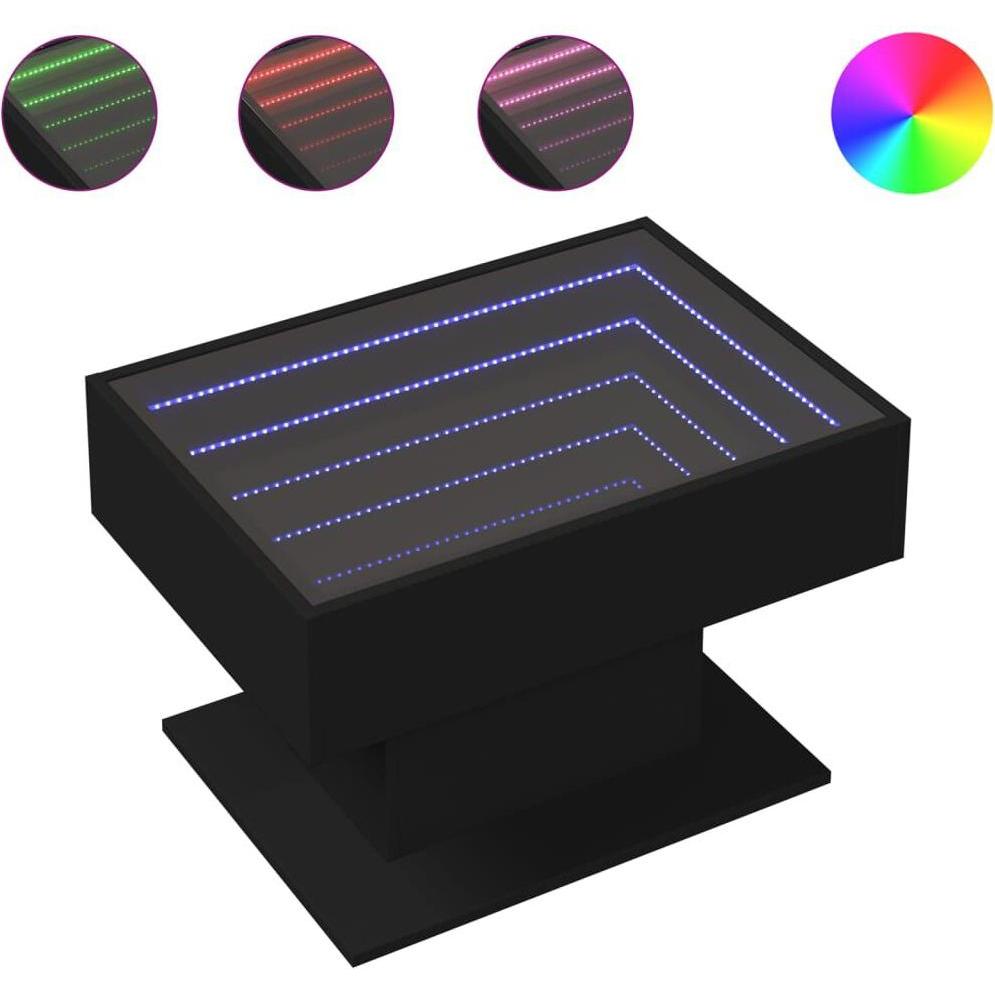 Thumbnail - VidaXL, Couchtisch + Beistelltisch, Leeann (70 x 50 x 45 cm)