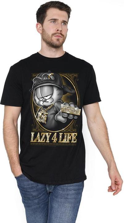 Immagine prodotto Garfield Lazy 4 Life Maglietta Uomo (4XL)