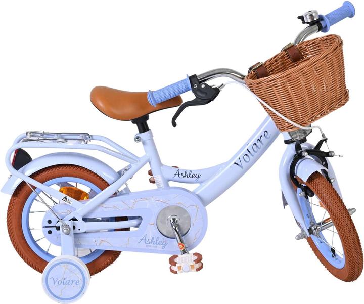 Actual product image Volare - Children's Bicycle 12 - Ashley Blue pastel (51237) (12")
