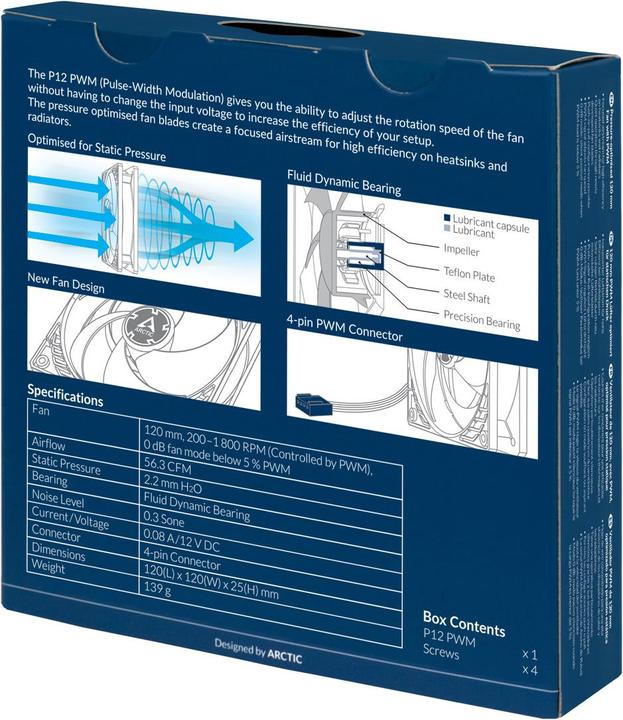 Immagine prodotto Arctic P12 Pwm (120 mm, 1 x)