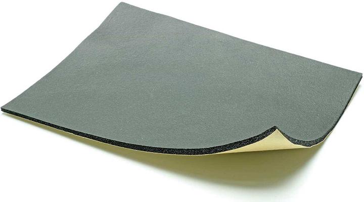 Modellbau Lindinger moosgummi platte 300 x 200 x 5 mm (1stk) einseitig klebend