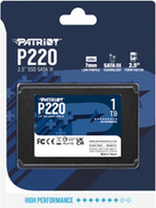 Image du produit Patriot P220 (1000 Go, 2.5")