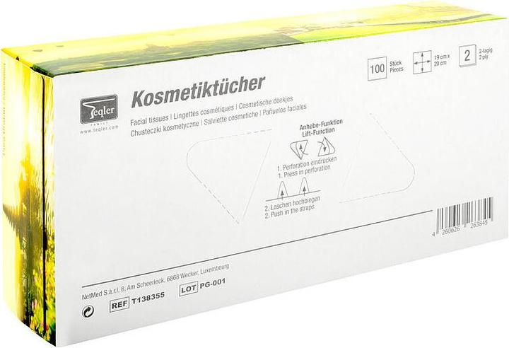 Produktbild Teqler Kosmetik-Tücher