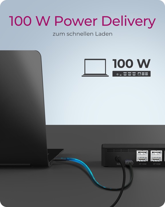 Produktbild Icy Box IB-DK2254AC (USB-C, 14 Ports)