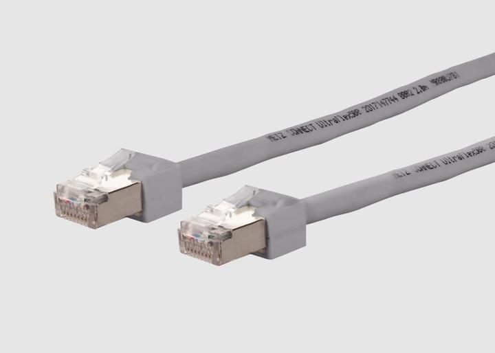 Produktbild Metz Connect Patchkabel Cat.6 Ultraflex500 VoIP AWG 26 2,0 m grau (S/FTP, CAT6, 2 m)