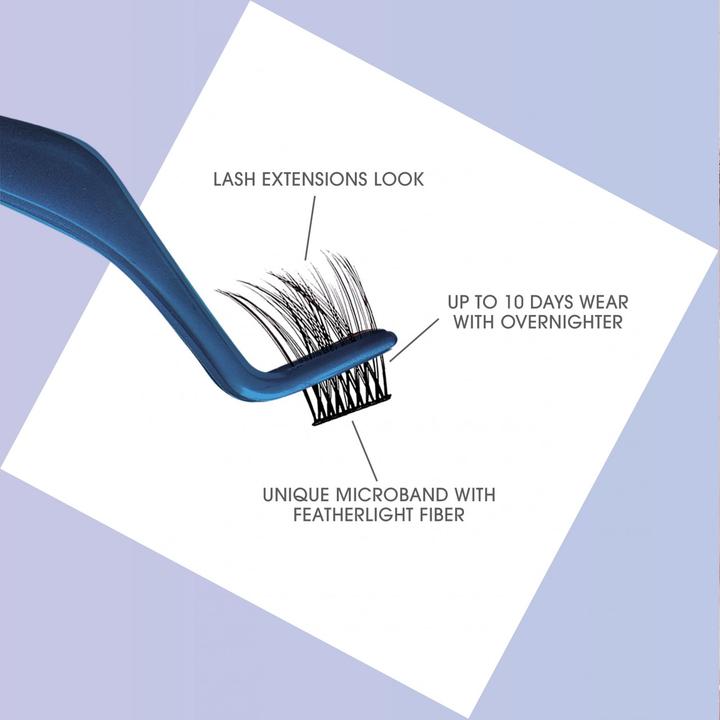Actual product image KISS Lashes - Falscara Eyelash - Starter Kit (Artificial eyelashes)