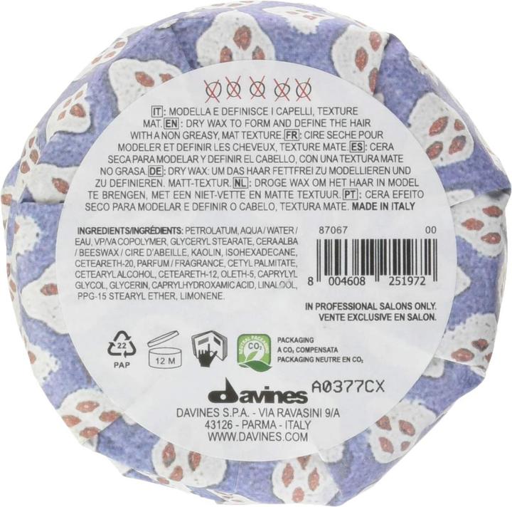 Image du produit Davines Forte Sèche (Cire capillaire, 75 ml)
