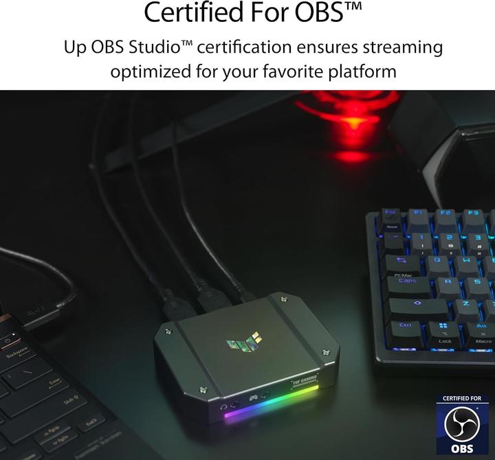 Actual product image ASUS Tuf Capture Box 4kpro (Windows)