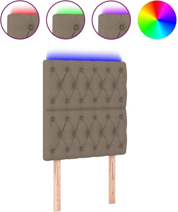 Actual product image vidaXL Peyton (180 x 7 x 128 cm)