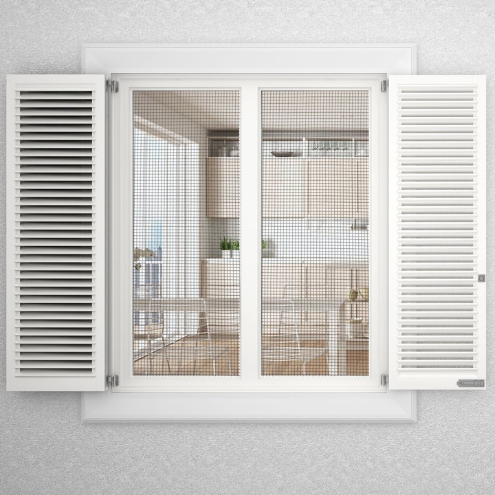 Actual product image Intirilife Fly Net in Black Width 150cm (150 x 100 cm)