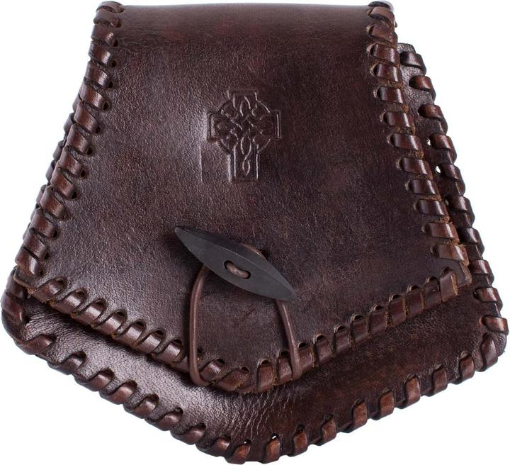 Battle Merchant Keltische Ledertasche Piktisches Motiv