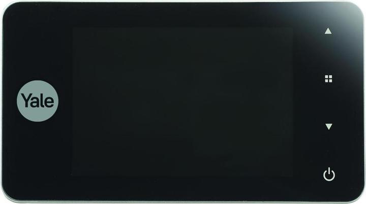 Yale YA-45001440-6011 - Digital Door Spy DDV 4500, 4quot Display, Silver, With Doorbell amp Night V (Digital)