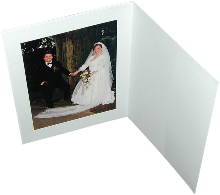 Actual product image Daiber 1x100 portrait folders w. passepartout 15x20 matt (15 x 20 cm)