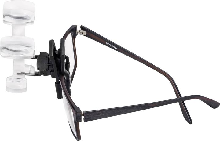 Actual product image Eschenbach 162461 maxDETAIL clip Magnifying glasses with clip Magnification factor 2 x