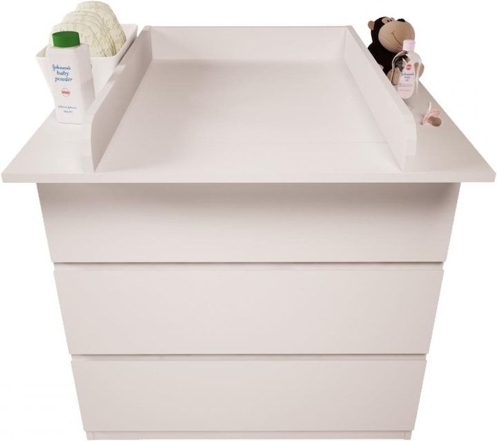 Actual product image Polini kids Changing unit for chest of drawers MALM IKEA