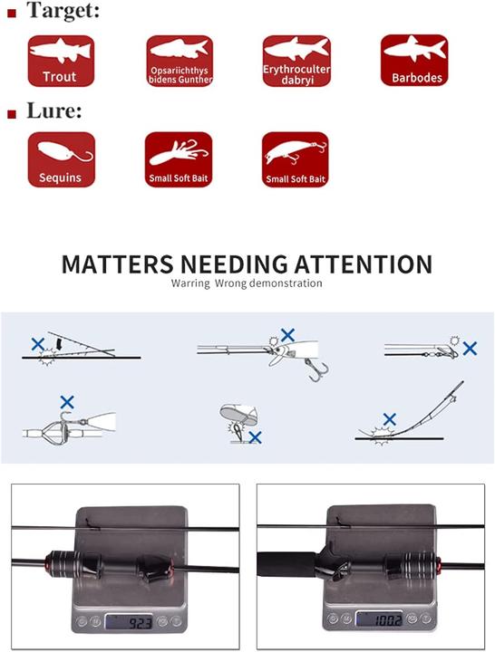 Image du produit Mavllos Canne à pêche Delicacy 1.8m 0.6-8g UL (Canne à lancer, 180 cm)