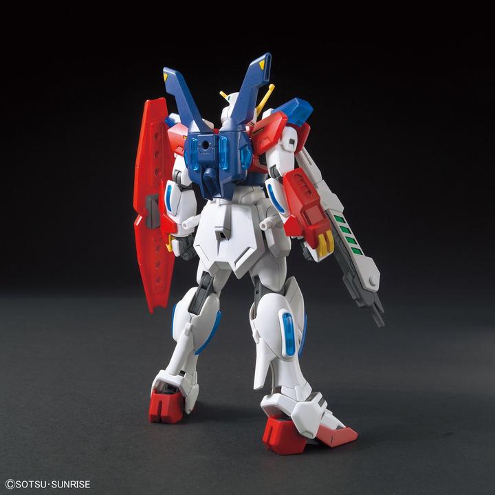 Actual product image Bandai GUNDAM Build Fighters - Model Kit - HG 1/144 - Star Burning Gundam