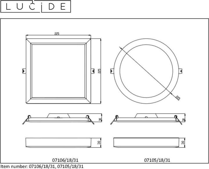 Produktbild Lucide Tendo (1340 lm)