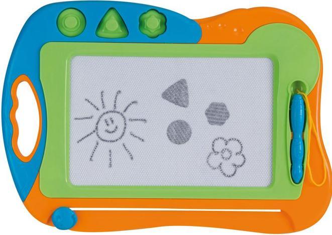 Besttoy Magnet Zeichentafel mit Stift und 3 Stempel