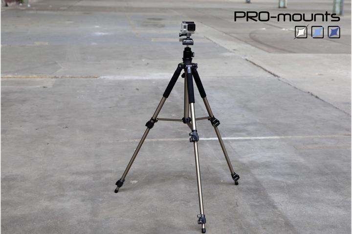 Actual product image PRO-mounts Tripod Mount for GoPro