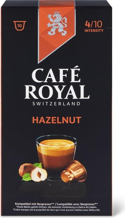 Actual product image Café Royal Hazelnut (10 x Port.)